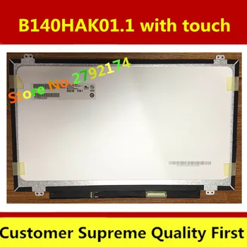 

free shipping Original screen for HP B140HAK01.1 14.0 FHD TOUCH LED LCD SCREEN