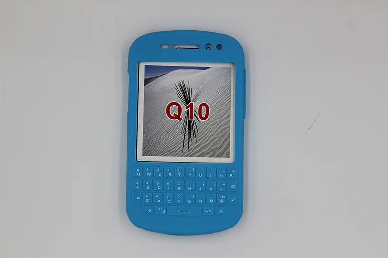 Oudini Новый Мягкий силиконовый чехол накладка с клавиатурой для Blackberry Q10 защитный
