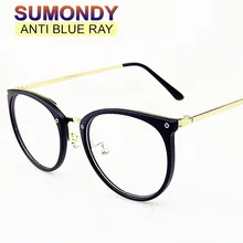 SUMONDY анти Синие лучи очки для компьютерных работников модная рамка УФ-очки для мужчин и женщин ретро анти-очки антиблик UF09
