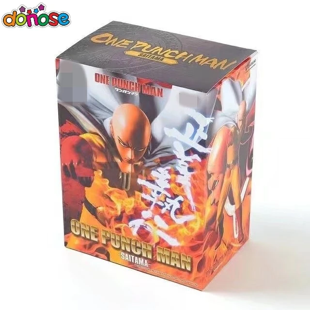 DXF One Punch Man 1/8 масштаб окрашенная ПВХ фигурка Brinquedos Punchman Saitama Genos Косплей модель