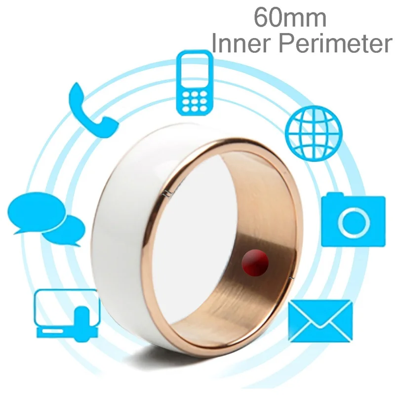 R3F смарт-кольцо водонепроницаемый/пыленепроницаемый/Защита от падения для NFC электроники мобильного телефона Android смартфон носимое волшебное кольцо - Цвет: 60mm