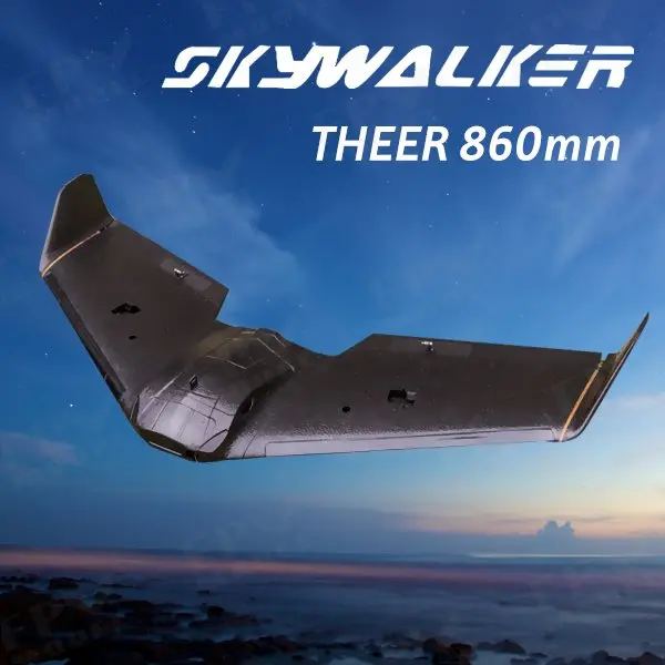 Skyzone THEER FPV Flying Wing 860 мм размах крыльев EPP RC самолет с PDB и светодиодный модуль