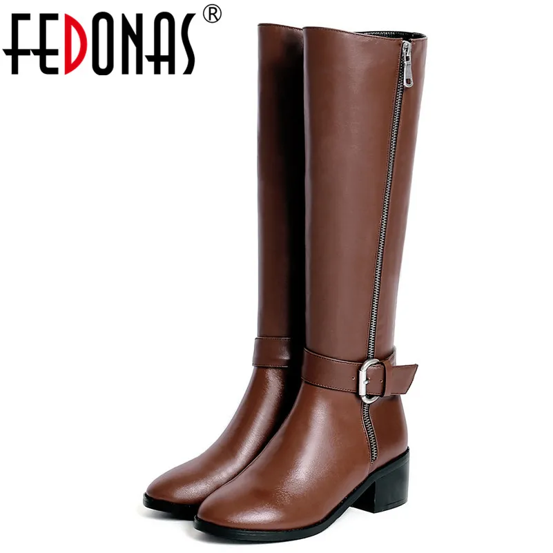long buckle boots