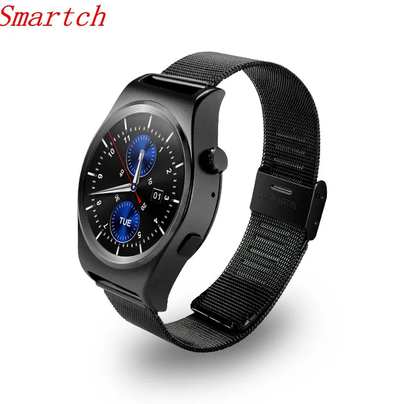 Смарт-часы Smartch X10 Bluetooth с ЖК-дисплеем HD Full circle Smartwatch мониторинг сна для Android 4 3 и IOS 7.