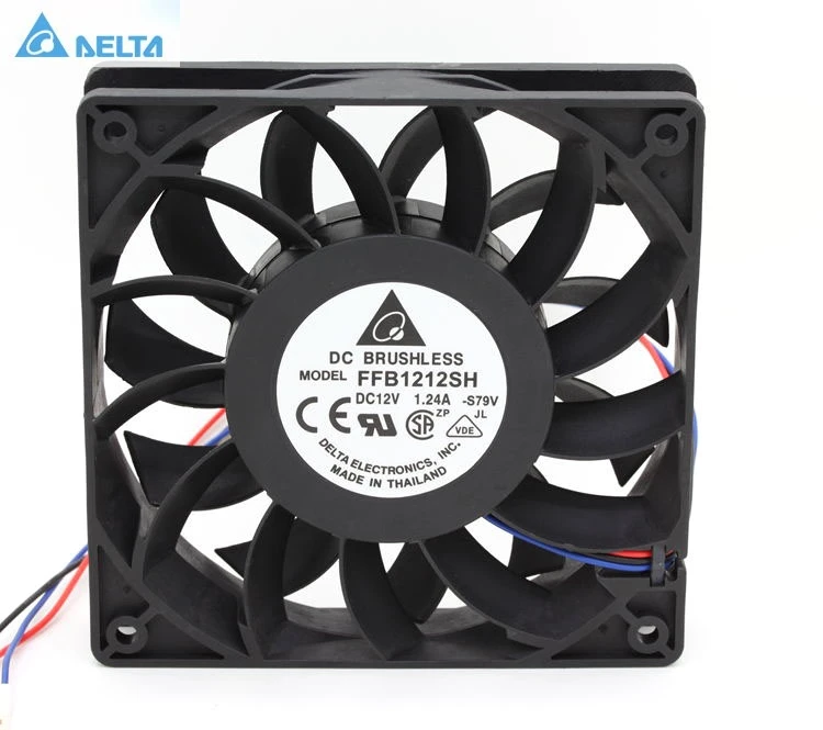 Cooling Fan 12025 FFB1212SH 12V 1 24A High Speed Wind Fan