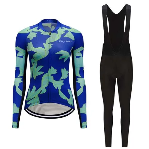 Teleyi, женский профессиональный комплект Джерси для велоспорта,, одежда для шоссейного велосипеда, одежда для велоспорта, облегающий костюм, одежда для улицы, спортивная одежда, спортивный комплект - Цвет: COLOR 12