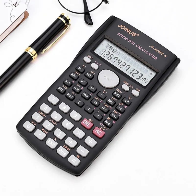 JOINUS студенческий Калькулятор научный калькулятор передовые математические Функция калькулятор мульти Функция 12-разрядный калькулятор с крышкой