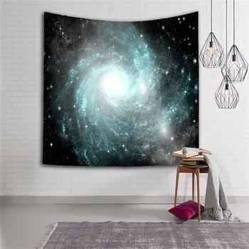 

Cosmic Nebula Vortex Printing Mandala Wall Tapestry Canvas Fabric Wall Hanging Decor Tapestry Art Chakra Home Decoration Carpet