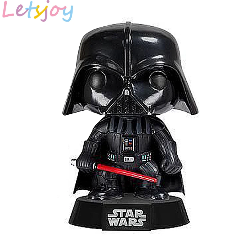 

cute Star wars lovely pop horse Vinyl stormtrooper Darth Vader Han Solo clone trooper ewok squishy 10cm Garage Kits collection