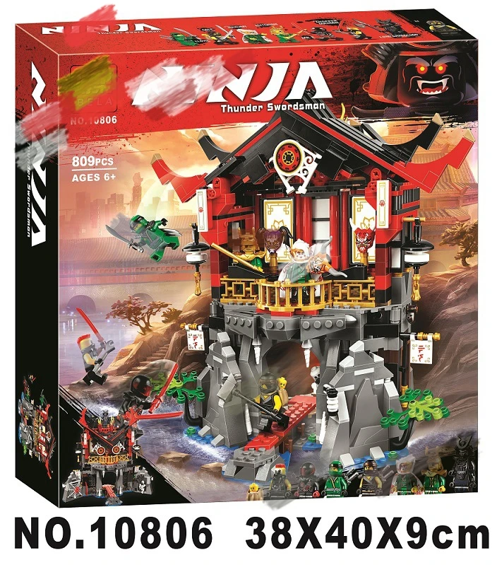 templo de la resurrección lego ninjago