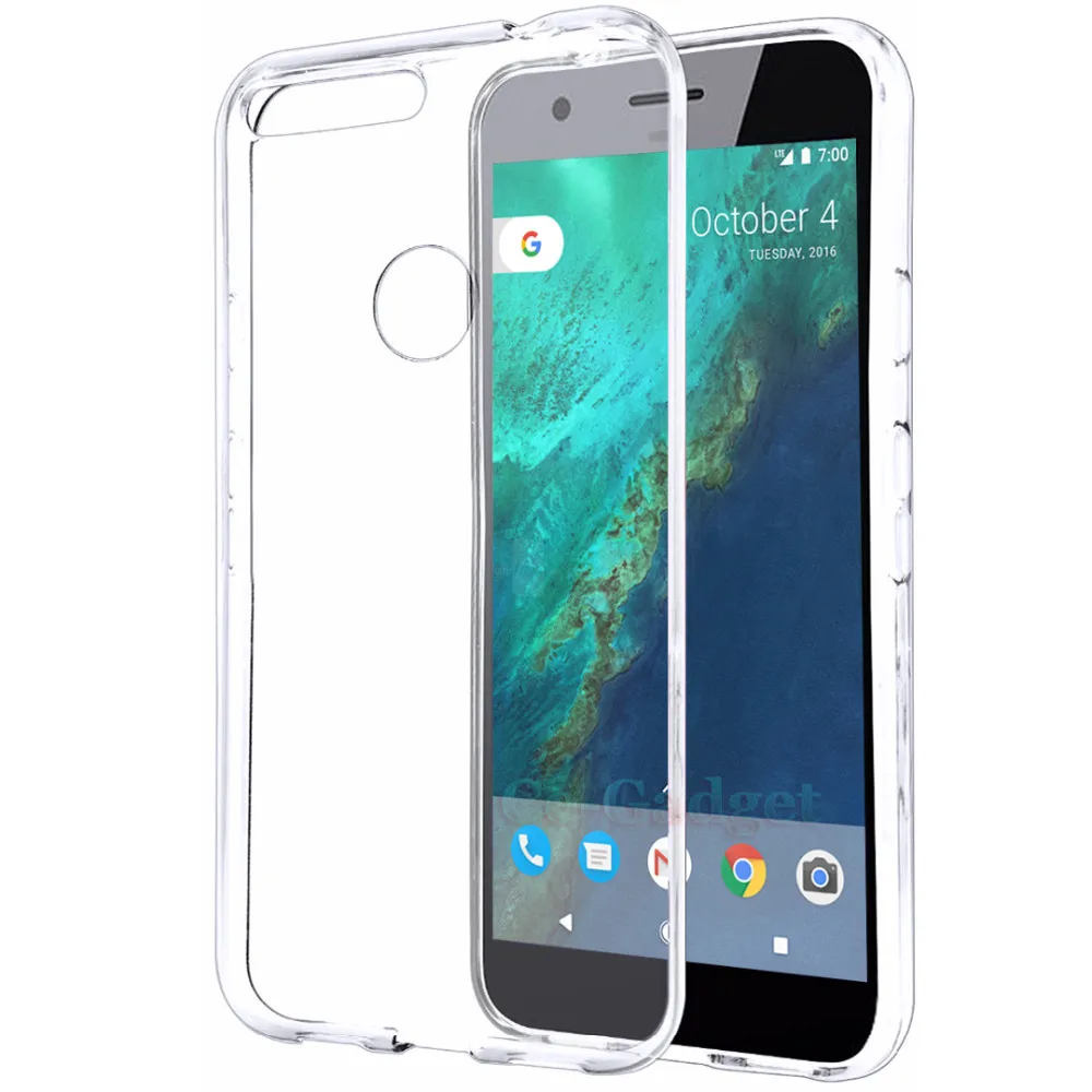 Ультра тонкий Мягкий Чехол Для Google Pixel XL Силиконовый Прозрачный ТПУ Случаях |
