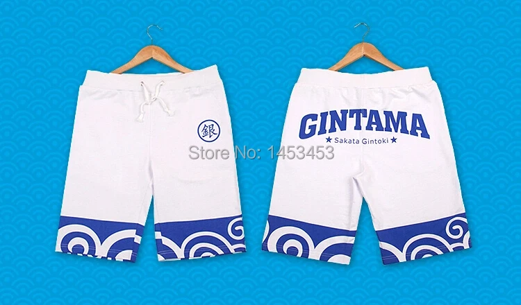 Gintama аниме вокруг Пляжные шорты хлопок большой Штаны Шорты для женщин