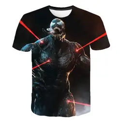 Новые Venom модные футболки с 3D-принтом Для мужчин Для женщин Повседневная рубашка короткий рукав Фитнес футболка футболки с дедпулом
