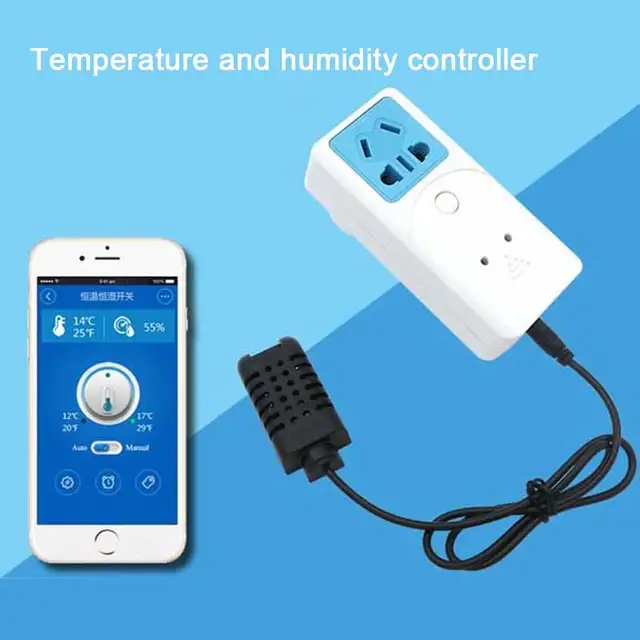 Itead sonoff th wifi s22 presa intelligente con sensore di ... Controllo umidità in casa
