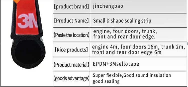 5 mbig D+ 5 msmall D+ 8mZ Тип+ 8mP Тип двери автомобиля этиленового пропилен-каучука прокладки Водонепроницаемый отделка шумоизоляция Звукоизоляционная лента аксессуары для автомобиля Стиль