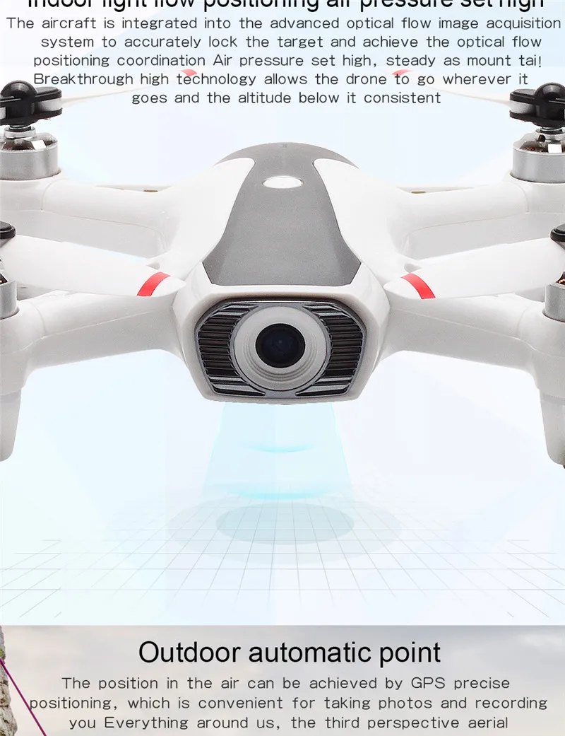 SYMA W1 умный Радиоуправляемый Дрон gps 5G WiFi FPV с 1080P HD регулируемой камерой следующие жесты RC Квадрокоптер RTF Рождественский подарок VS Z1