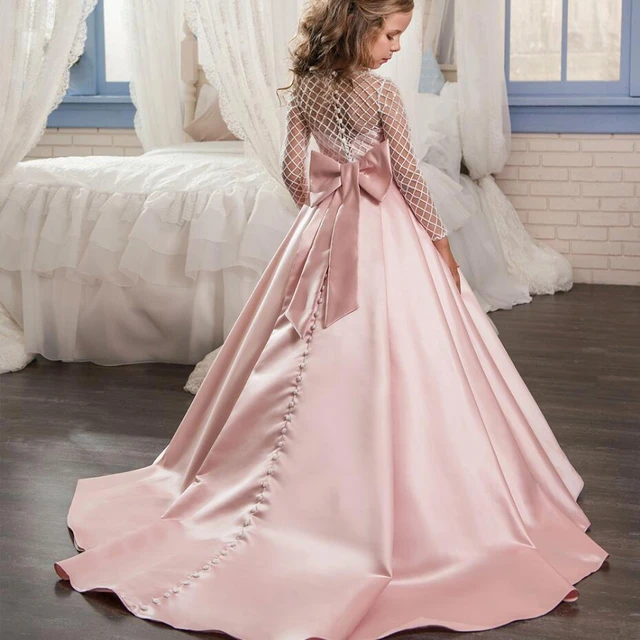 Overall Net Elegant Lacy Long Gown - Wine