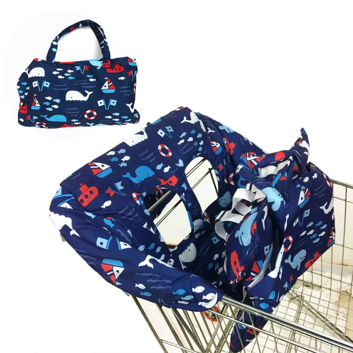 Baby Shopping Push Cart Protection Cushion Baby Chair Seat Mat Foldable Baby Kids Trolley Pad Ocean World Shopping Cart Cover Baby Shopping Push Cart Protection Cushion Baby Chair Seat Mat Foldable Baby Kids Trolley Pad Ocean World Shopping Cart Cover