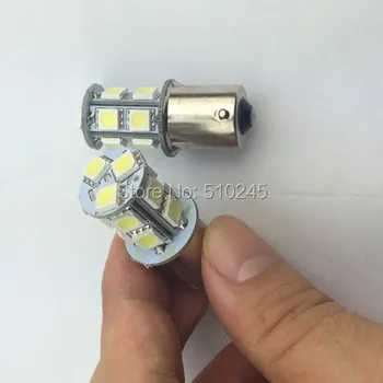 

100x 12V 24V Car led s25 p21W ba15s 1156 13 led smd 5050 13smd 5050SMD 1157 bay15d p21/5w LED LAMP