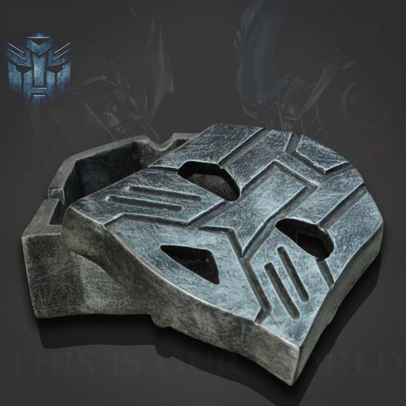 2pcs/lot The decepticons Cigar Ashtray Covered Ashtray hookah Resin Car Ashtray Gadget Home