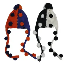 Зимние брендовые шапки для девочек с помпоном, 3D помпоном, вязаные шапки для родителей и детей, детская шапка, Enfant, для детей, Cocoinkids, новая мода