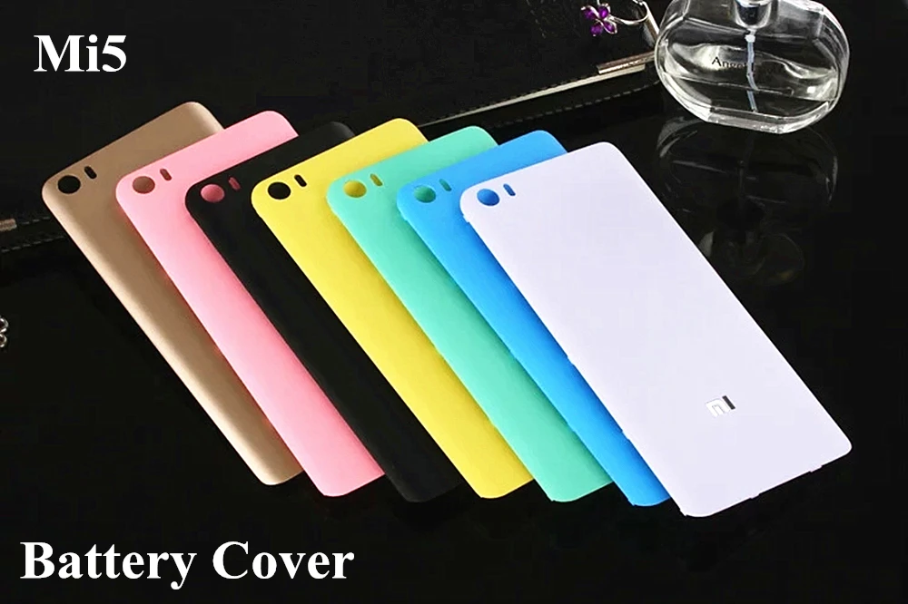 

Top Quality Glossy & Matte Back Battery Cover For Xiaomi Mi 5 Mi5 M5 Phone Case Housing Replacement Parts+Free Open Tool Sucker