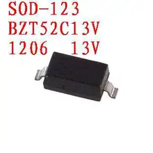 Стабилитрон bzt52c13v SOD-123 100 шт