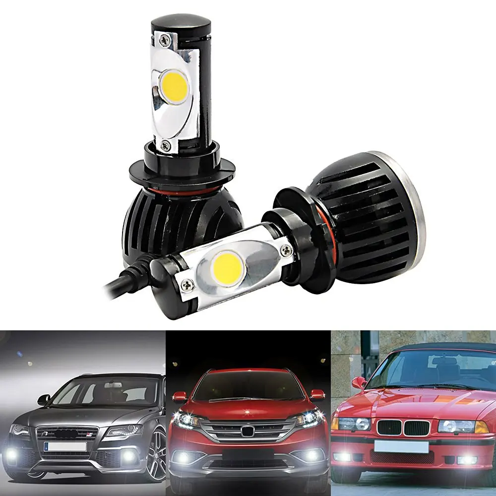 4400lm 55W White H7 CREE CXA 1512 Chip LED Daytime Running Fog Light
