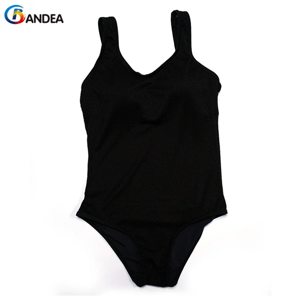 BANDEA 2017 one piece women swimsuit brazilian swimwear solid bikini