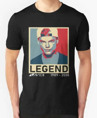 

2019 Fashion New Rip Avicii Legend Men'S T-Shirt Tee Hoodie