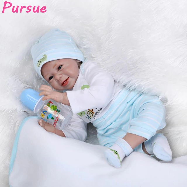 Mengejar Bebe Reborn Silikon Reborn Boneka Bayi Nyata ...
