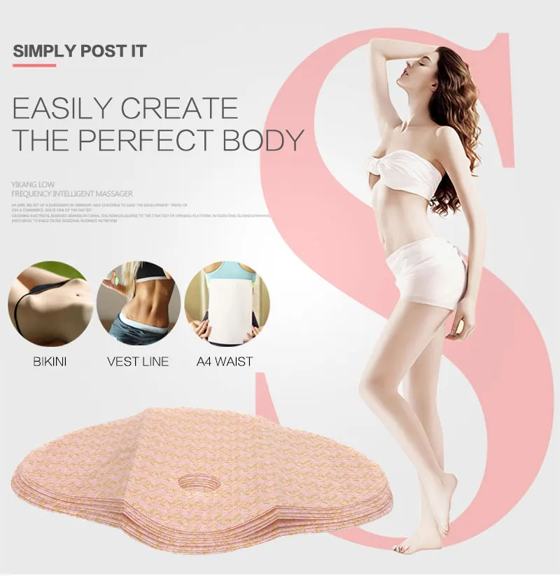 10Pcs MYMI Wonder Slimming Patch Belly Abdomen Weight Loss Fat Burning Cream as picture 3