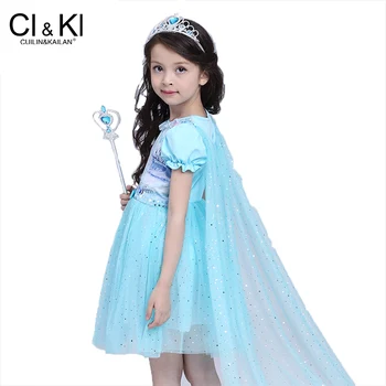 

CuilinKailan Cute Girls Long Sleeve Plaid dress For Baby Girl Clothes moana Children Hooded Clothing Toddler Costume children