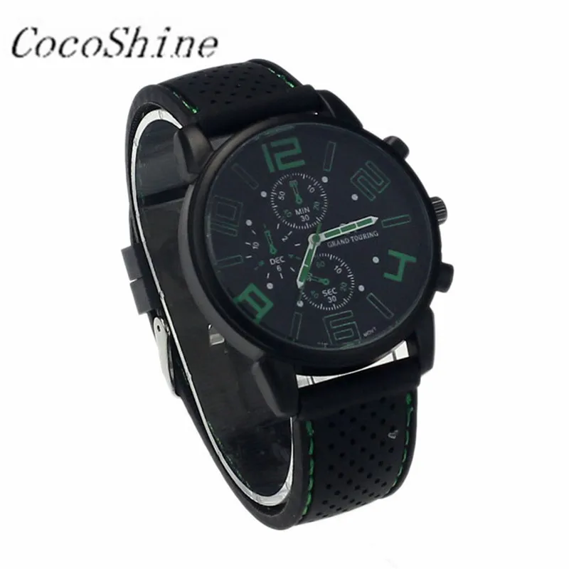 

CocoShine A-912 New Mens Stainless Steel Luxury Sport Analog Quartz Clock Wrist Watch wholesale
