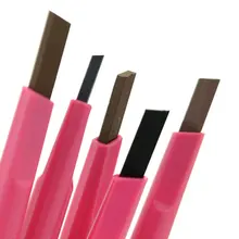 2 шт. карандаш для бровей натуральный водонепроницаемый стойкий карандаш для бровей вращающийся карандаш для глаз тени для бровей Тату-ручка макияж