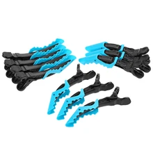 10 шт. зажимы для секций волос, зажимы для парикмахерских, зажимы для стрижки волос, зажимы для укладки салона