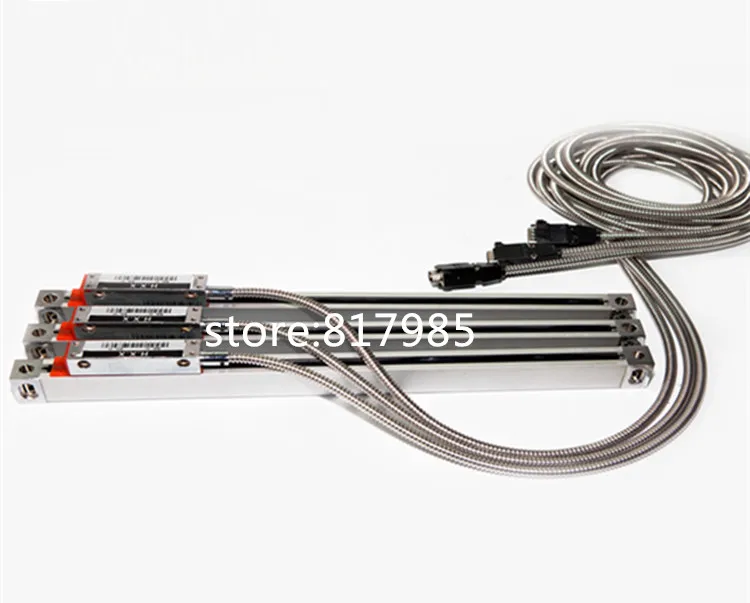 DRO 3 оси цифровой индикации и линейная шкала/5um линейный энкодер 50 1000 мм полный dro