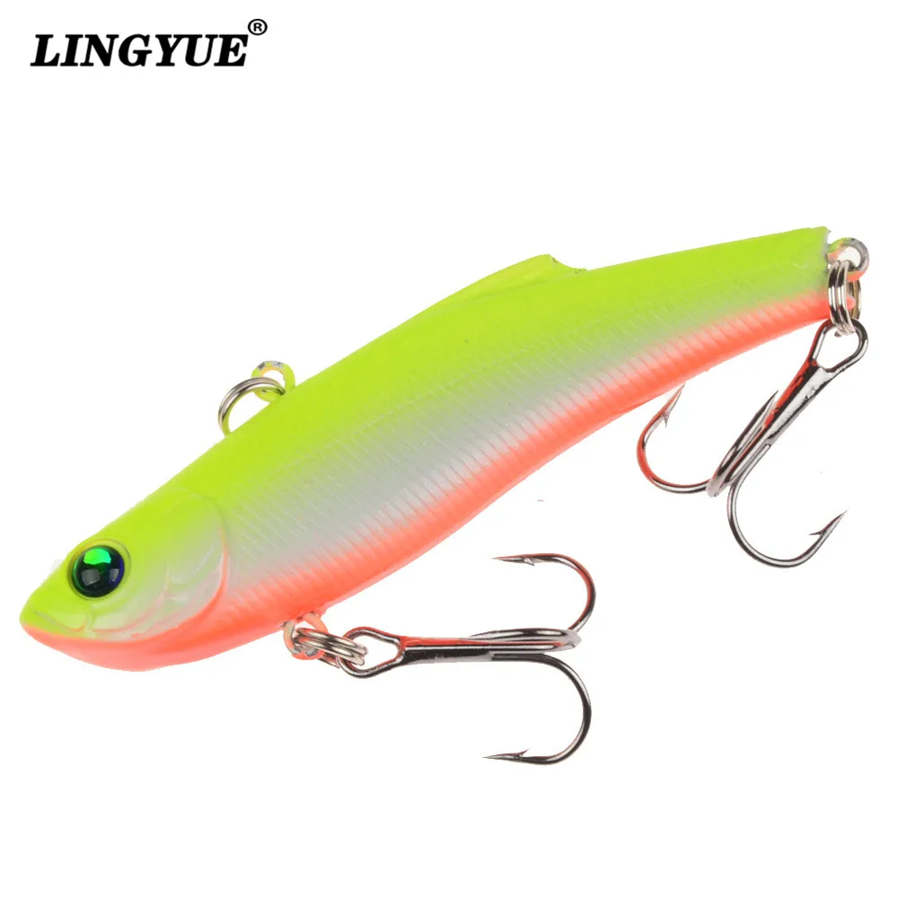 LINGYUE 1 piezas Señuelos de Pesca 7 cm/18,4G VIB cebo Artificial hacer 7 colores disponibles bajo Crankbait Wobblers ¿Pesca? LINGYUE 1 piezas Señuelos de Pesca 7 cm/18,4G VIB cebo Artificial hacer 7 colores disponibles bajo Crankbait Wobblers ¿Pesca?