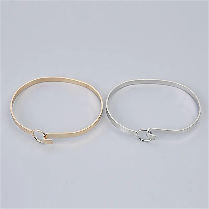 

Other stories minimalist unique feel the wind Extremely brief opening hasp bracelet 6.3-5cm 2018 fine bracelet