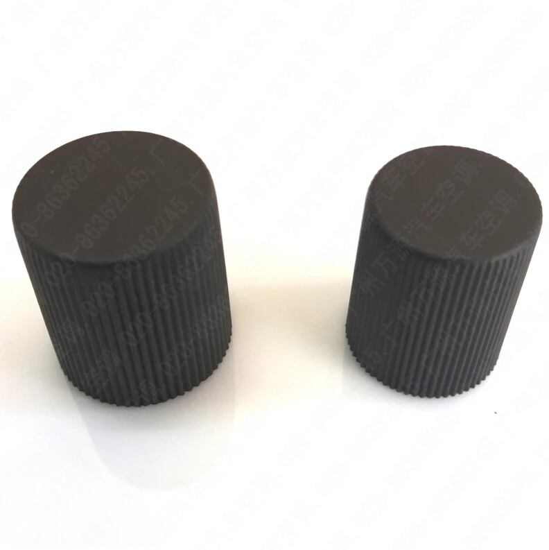 Automotive air conditioning inflatable mouth dust cap high and low pressure pipeline valve cover auto bicycle tire valve cover