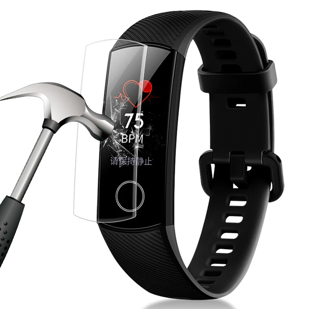 10 шт. защитная пленка для экрана Huawei Honor Band 5 4 аксессуары 5|Смарт-аксессуары| |