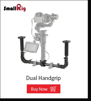 SmallRig DSLR камера Rig рукоятка для DJI RoninS поставляется с холодным башмаком крепление для микрофона или монитора BSS2314