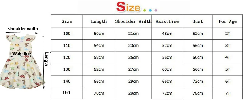 Girls Summer Dress Animal Print Dinosaur Beach Vest Kids Dresses for Children Clothing Cotton Princess Baby Girl Clothes (11)