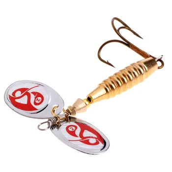 

5pcs Spinnerbaits 9cm 16.5g Hard Bait Metal Trolling Spoon Blade Wobbler Pike Carp Trout Catfish Fishing Lures Fishing Tackle