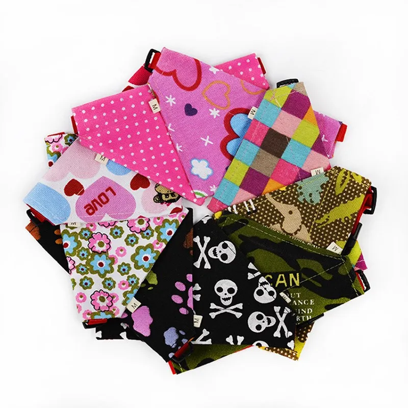 Title 5, Cat Scarf Triangular Scarfs Pet Bandana Accesso...