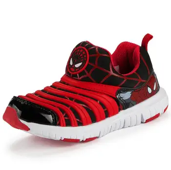 

Spring Autumn Spiderman Children Shoes For Boys Sneakers Girls Sport Child Casual Light Breathable Baby Boys Flats Kids Shoes