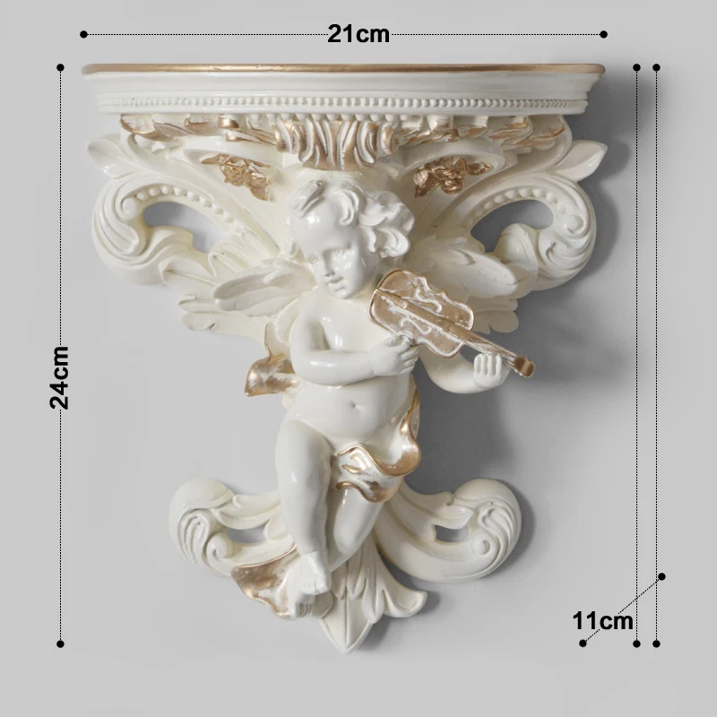 3D современная скульптура ангела настенная статуя украшение аксессуары ручной