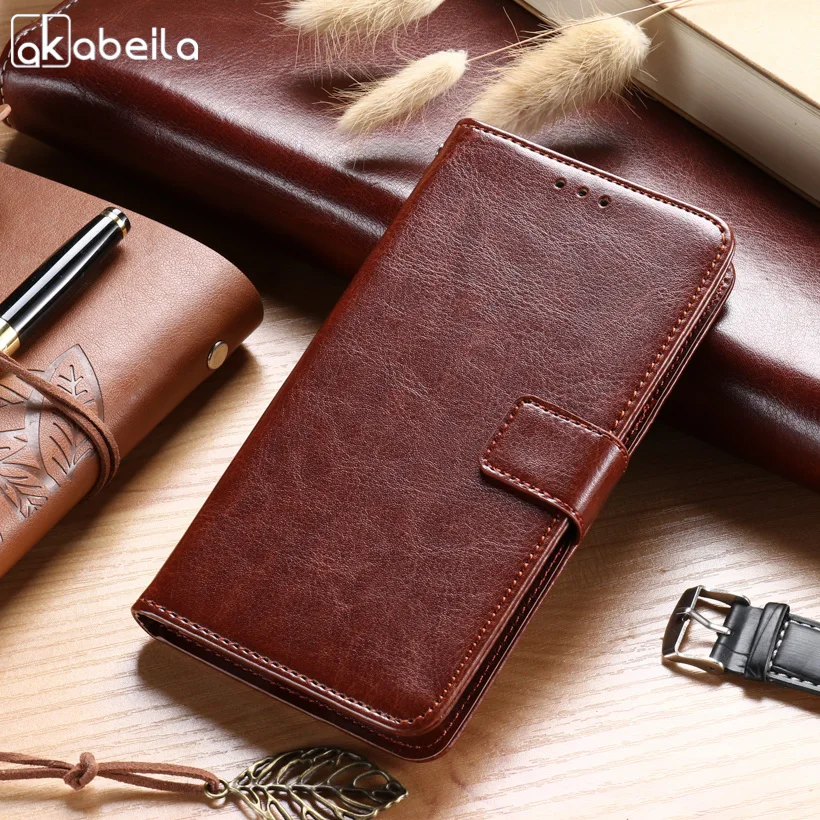 Чехол книжка AKABEILA для Motorola Moto G4 Play кожаный + силиконовый чехол XT1604 XT1602 XT1600 XT1601 XT1603