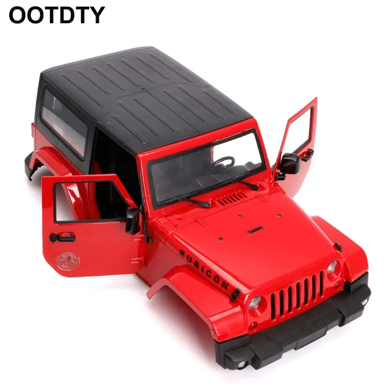 

1/10 RC Remote Control Truck Body Shell Canopy Rubicon For SCX10/D90