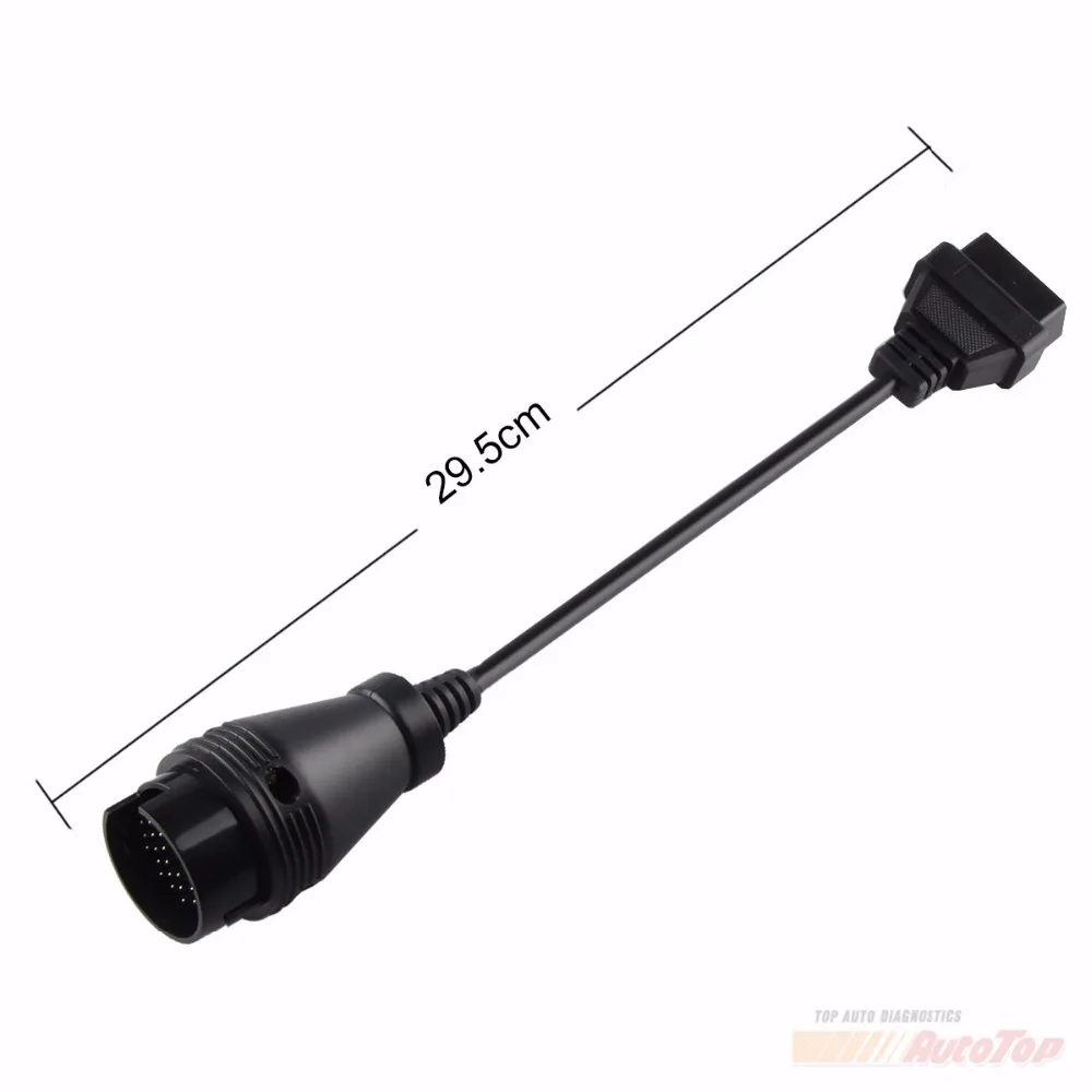 Для IVECO 38 Pin ODB OBD2 Диагностический кабель адаптер 16Pin OBDII разъем автомобиля диагностический инструмент для Iveco 38Pin ODB2 кабель